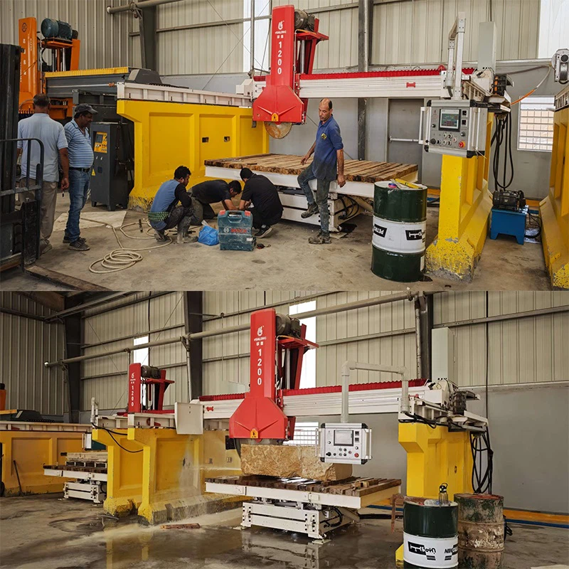 መካከለኛ የማገጃ ድልድይ መቁረጫ ማሽን